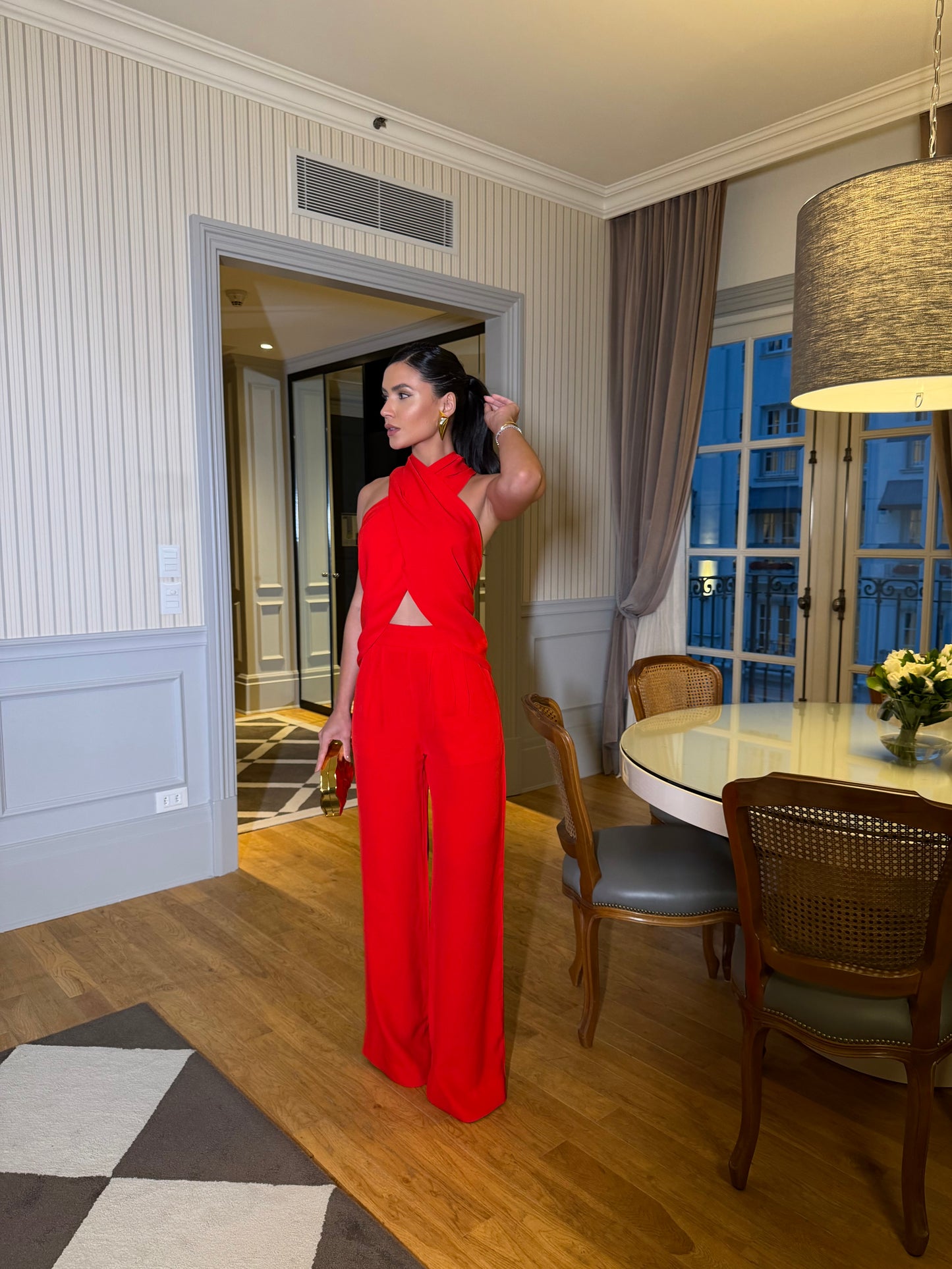 CONJUNTO MARIA DE FÁTIMA VERMELHO