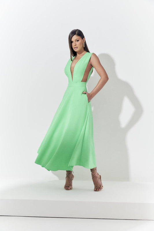 Vestido Angela Verde
