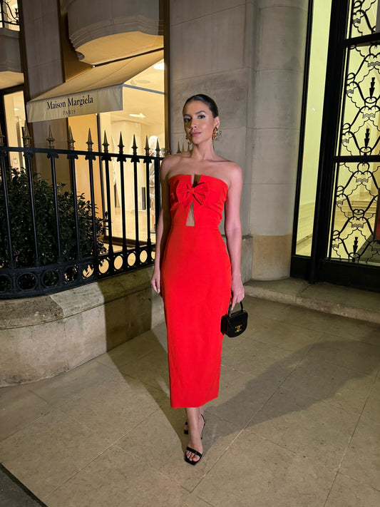 Vestido Eliana Vermelho