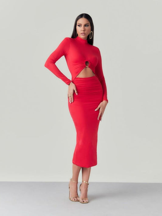 Vestido Andréia Vermelho