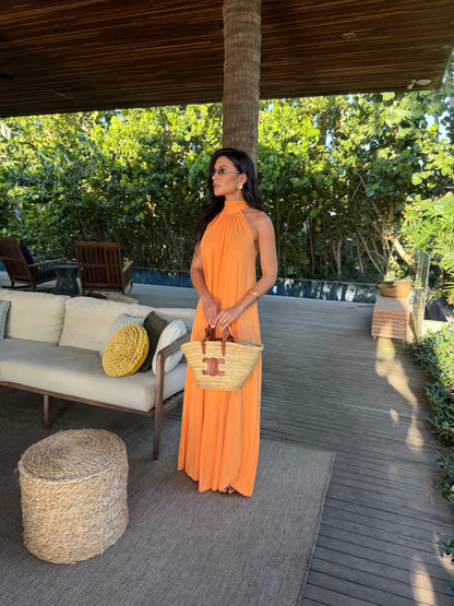 VESTIDO GLAUCIA NEW TANGERINE