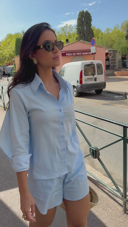 Conjunto Nicole Azul