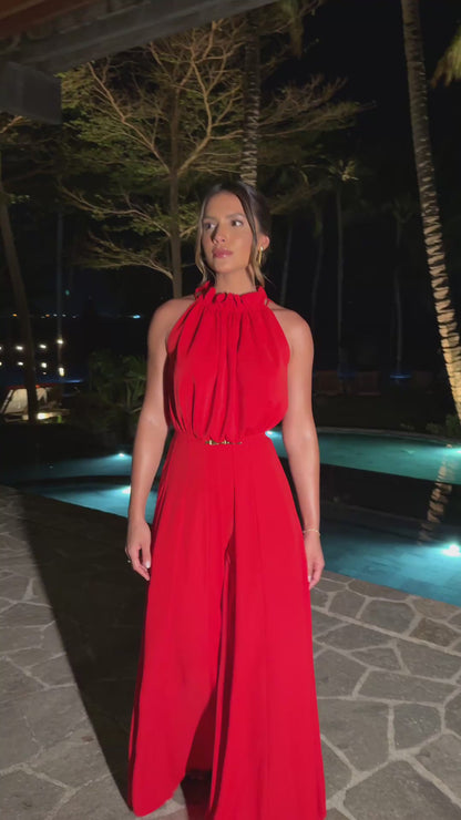 Macacão Angelina Vermelho