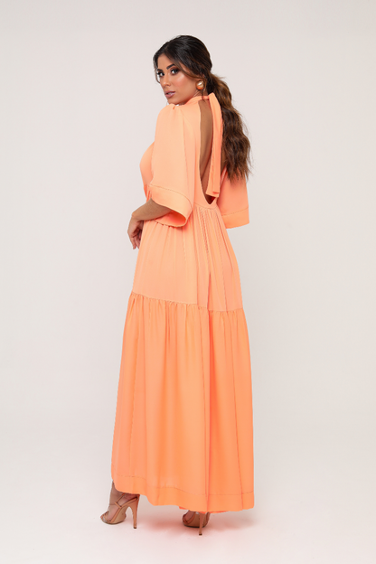 Vestido Lelé Tangerine